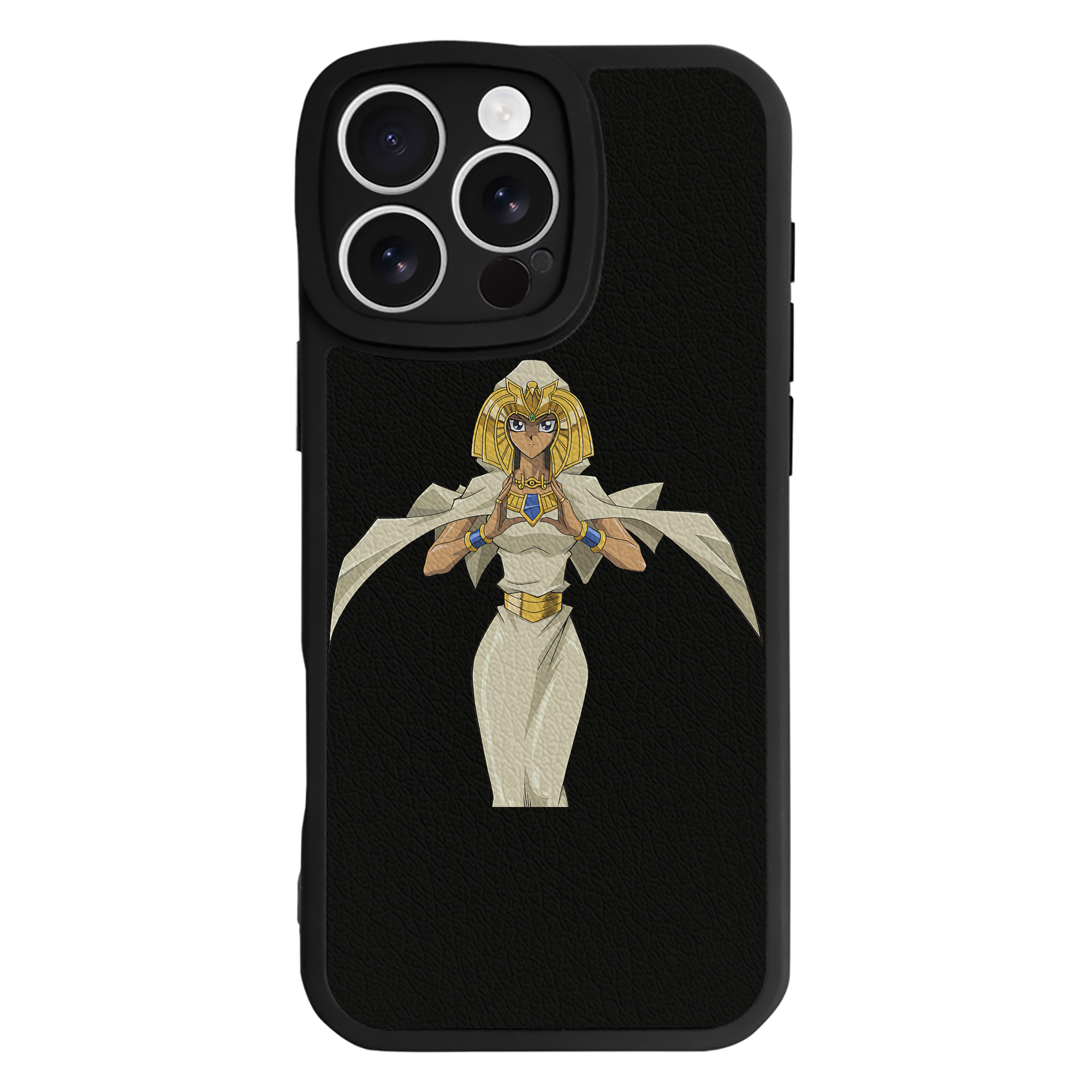 遊☆戯☆王 Yu-Gi-Oh! 【iPhone 16シリーズ対応】シリコンスマホケース（レザー調） 材質：シリコン